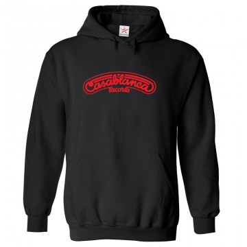 Casablanca Records Classic Unisex Kids and Adults Pullover Hoodie for Music Lovers